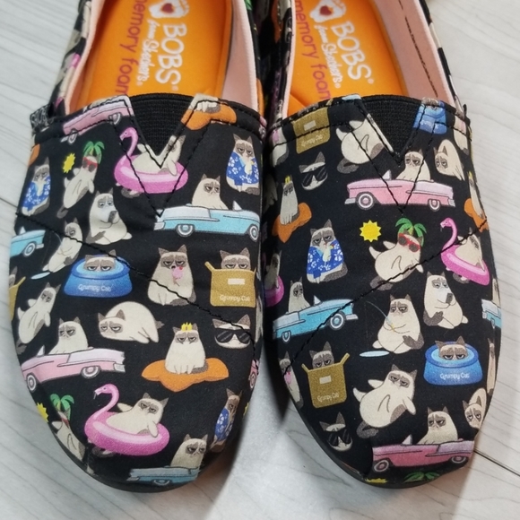 bobs grumpy cat sneakers